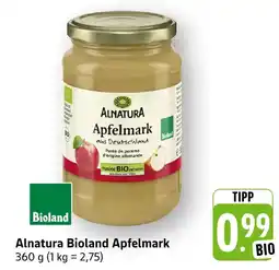 E-Center Alnatura bioland apfelmark Angebot
