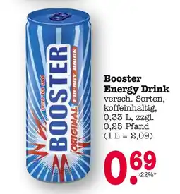 E-Center Booster energy drink Angebot