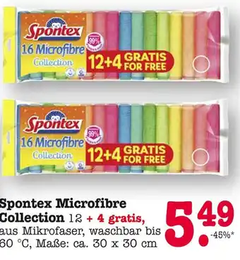 E-Center Spontex microfibre collection Angebot