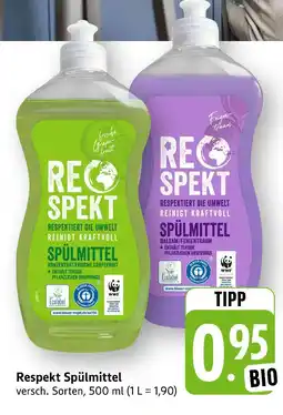 E-Center Respekt spülmittel frische grapefruit Angebot