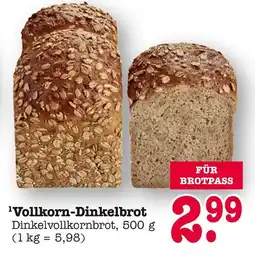 E-Center Vollkorn-dinkelbrot Angebot