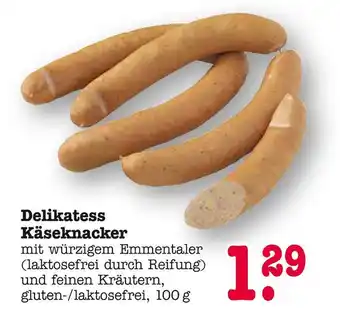 E-Center Delikatess käseknacker Angebot