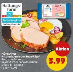 PENNY Mühlenhof frischer bayerischer leberkäse Angebot