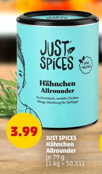 PENNY Just spices hähnchen allrounder Angebot