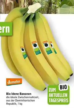 E-Center Demeter bio idene bananen Angebot