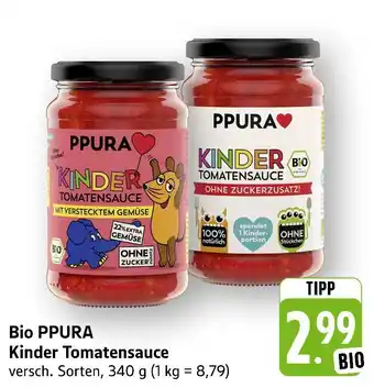 E-Center Ppura kinder tomatensauce mit verstecktem gemüse Angebot