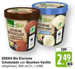 E-Center Edeka bio eiscreme schokolade Angebot