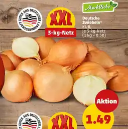 PENNY Markliebe deutsche zwiebeln Angebot