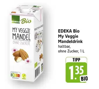 E-Center Edeka bio my veggie mandeldrink Angebot