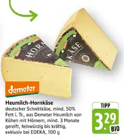 E-Center Demeter heumilch-hornkäse Angebot