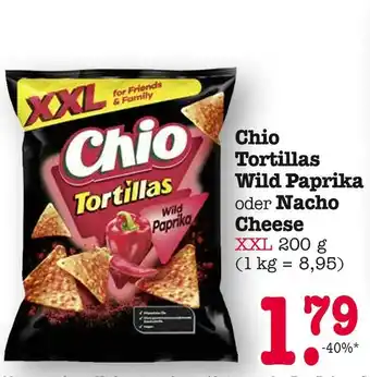 E-Center Chio tortillas wild paprika Angebot