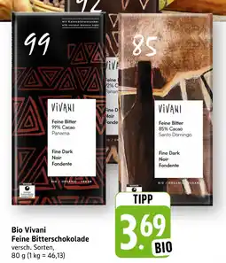 E-Center Vivani feine bitter 99% cacao panama Angebot