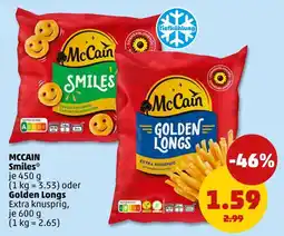 PENNY Mccain smiles oder golden longs Angebot