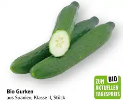 E-Center Bio gurken Angebot