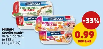 PENNY Milram gewürzquark Angebot