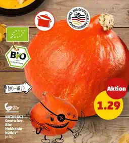 PENNY Naturgut deutscher bio-hokkaido-kürbis Angebot
