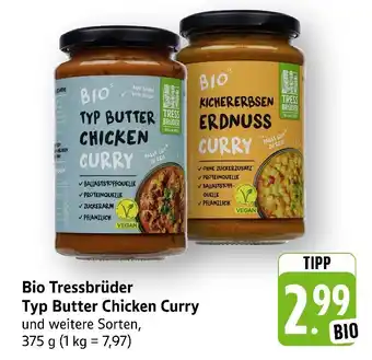 E-Center Tress brüder bio typ butter chicken curry Angebot