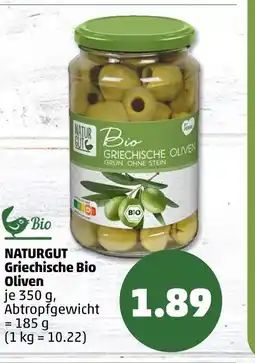 PENNY Naturgut griechische bio oliven Angebot