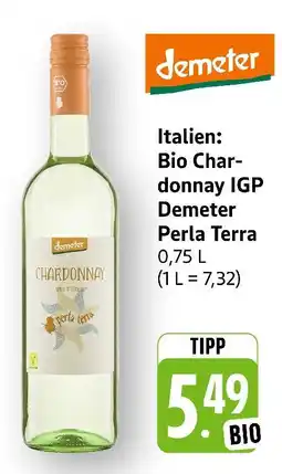 E-Center Demeter bio chardonnay igp perla terra Angebot