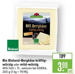 E-Center Schwarzwaldmilch bio bergkäse kräftig-würzig Angebot