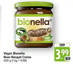 E-Center Bionella vegan nuss nougat creme Angebot