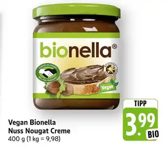 E-Center Bionella vegan nuss nougat creme Angebot
