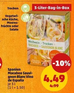 PENNY Macabeo sauvignon blanc vino de españa Angebot