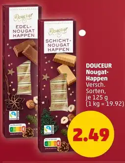 PENNY Douceur nougat-happen Angebot