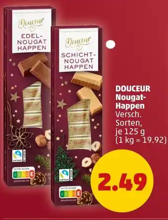 PENNY Douceur nougat-happen Angebot