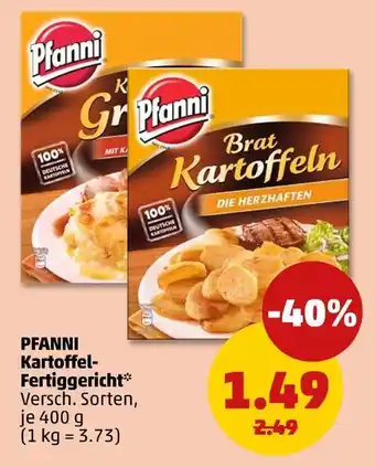 PENNY Pfanni kartoffel-fertiggericht Angebot