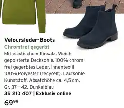 Tchibo Veloursleder-boots Angebot