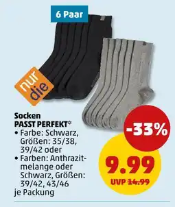 PENNY Nur die socken passt perfekt Angebot