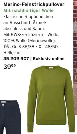 Tchibo Merino-feinstrickpullover Angebot