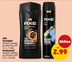 PENNY Axe duschgel Angebot