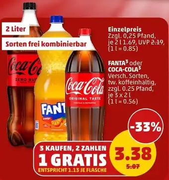 PENNY Fanta oder coca-cola Angebot