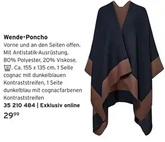 Tchibo Wende-poncho Angebot