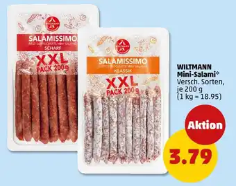 PENNY Wiltmann mini-salami scharf Angebot