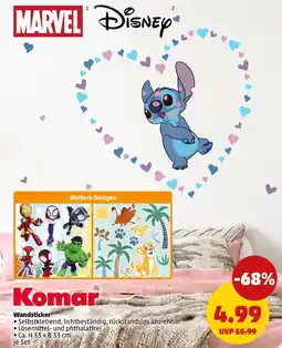 PENNY Komar wandsticker Angebot