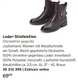 Tchibo Leder-stiefeletten Angebot