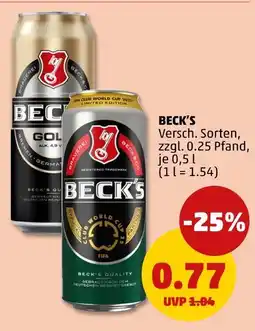 PENNY Beck's beck’s Angebot