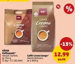 PENNY Käfer kaffeepads Angebot