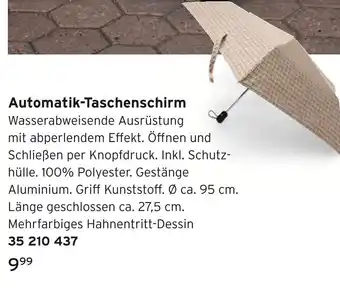 Tchibo Automatik-taschenschirm Angebot