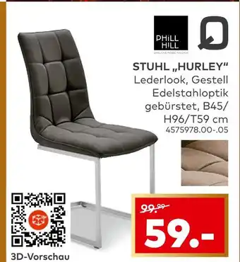 porta Phill hill stuhl hurley Angebot