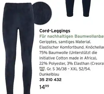 Tchibo Cord-leggings Angebot