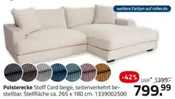 ROLLER Polsterecke Angebot