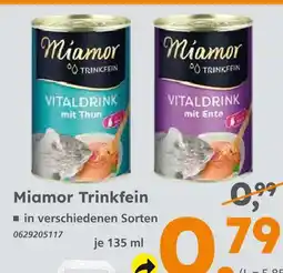 Globus Baumarkt Miamor trinkfein vitaldrink mit thun Angebot