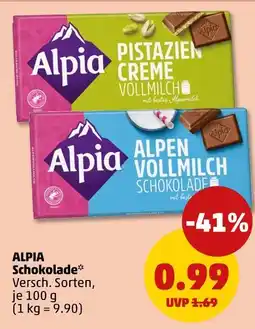 PENNY Alpia schokolade Angebot