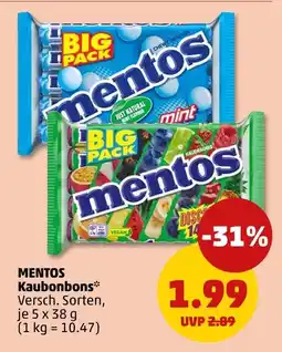 PENNY Mentos kaubonbons Angebot