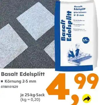 Globus Baumarkt Basalt edelsplitt Angebot