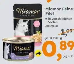 Globus Baumarkt Miamor feine filet in jelly Angebot